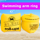 1 Pair Child Inflatable Arm Pool Float Swimming Arm Ring Safety Training Circ