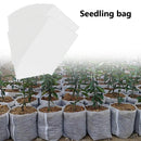 100pcs Biodegradable Nursery Plant Grow Bag Seedling Grow Pouch (14x16cm) Newly
