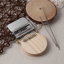 Wooden Small Loom Mender Handmade Household Clothes Mending Weaving Knit Tools