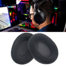 2pcs Flannel Headset Earmuffs for HyperX Cloud Flight/Flight S (Black) Newly