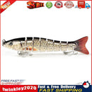 8 Segment 13cm 30g Sea Fishing Lures Sinking Artificial Hard Bait (D8K-02) Newly
