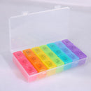 Prettygood 7-Tray Dispenser for 21-Tray Tablets, for 7 days