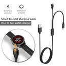 Smart Watch 2 in 1 USB-C PD Fast Charger Cable for Garmin 7 7S 6X 5S Venu2