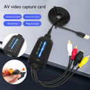 Portable USB Audio Video Capture Card Adapter to DVD Video Capture Converter