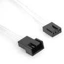 30cm 4Pin PWM Extension Cable 1 to 1 2 3 Way Multi-Fan Cooler Splitter Adapter