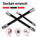 Electric Wrench Sleeve Flexible Shaft Universal Extension Rod (1/4 inch) Newly