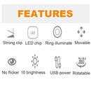 Lamp Makeup Adjustable Brightness Live Stream Selfie Ring Light Light Stand