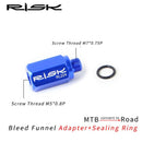 Bikes Bicycle Hydraulic Funnel Adapters Disc Brake Bleed MTB Bike Conversion