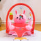 Baby Sofa Support Seat Cover Plush Learning To Sit Chair with Rod (Rabbit) Newly