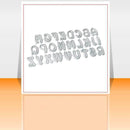 Letter Metal Cutting Dies Scrapbooking Embossing Stencil R5 Card Craft J9K F8F2