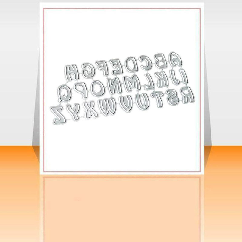 Letter Metal Cutting Dies Scrapbooking Embossing Stencil R5 Card Craft J9K F8F2