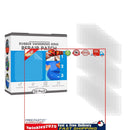 Pool Patch - 30 Pieces Waterproof Self-Adhesive Repair Patches Kit (Clear) Newly