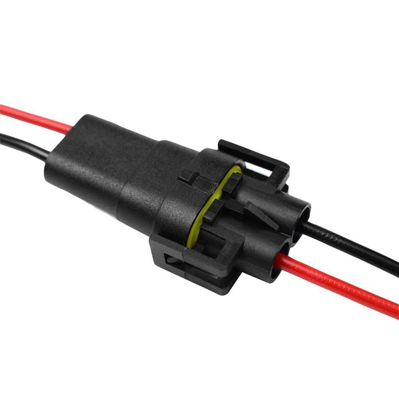 10pcs H8/H9/H11 Bulb Socket Female Adapter Connector for Headlight Fog Lamp