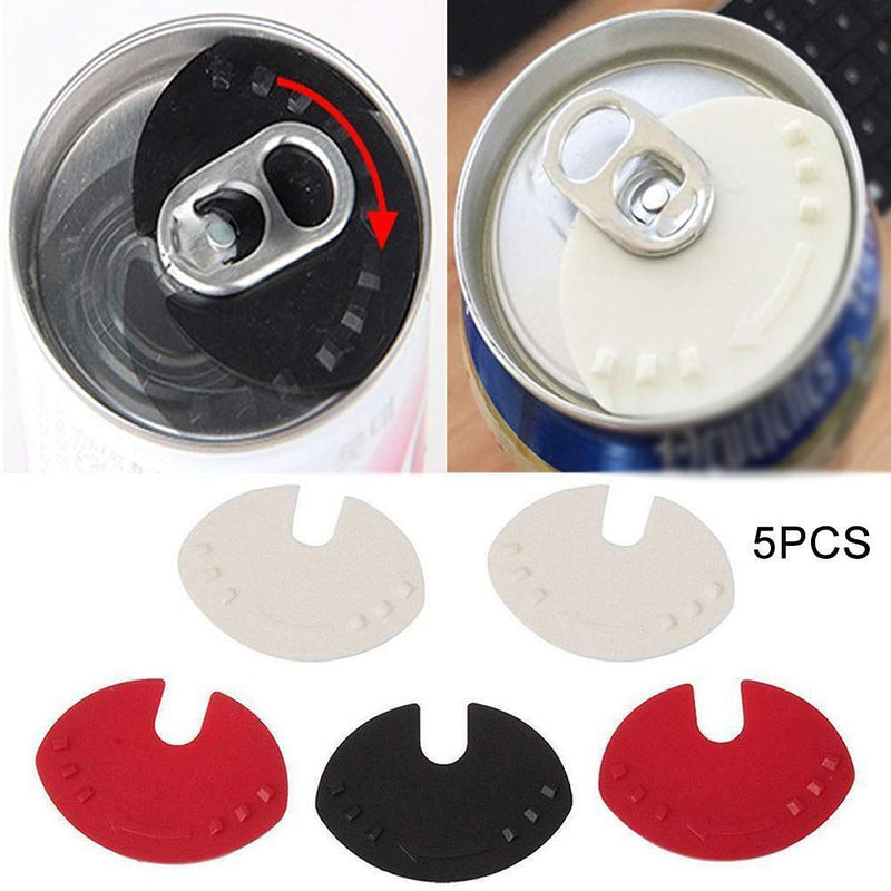 5PCS Beverage Can Sealer Lid Cap Soda Beverage Drink Covers Tops Beer set