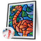 40 X 50cm Hand Painted Digital Oil Art Picture DIY Animal Paint By Numbers De