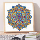 Partial Drill 5D Special Shape Diamond Painting Abstract Mandala Kit (X052)