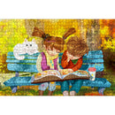 1000pcs DIY Reading Children Jigsaw Cartoon Puzzle Toys Assembling Picture