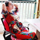 Memory Foam Plush Cushion Orthopedic Office Chair Seat Pillow (Rose Red) Newly