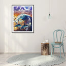 Animal Diamond Painting Kit Full Round Drill DIY Wall Crafts Mosaic Home Pict