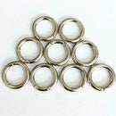 5pcs Mini Circle Round Carabiner Spring Snap Clip Hook B5B6 D6T4