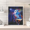 11CT Full Cross Stitch Animal DIY Cotton Thread Needlework Printed Wall Crafts