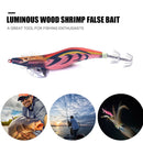14cm 20g Luminous Wood Shrimp Fishing Lures Artificial Wobbler Bait Fishing G