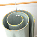 Drying Rack Quilt Sheet Balcony Indoor Outdoor Spiral Shaped Stainless Steel