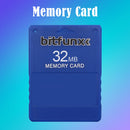 V1.966 Free McBoot 32MB Memory Cards for PS2 Game Console Card (Blue) Newly