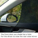 80*50 CM Car Window Sun Shade Curtain Sunscreen Blind Privacy Prote F0S3 Z6Q0