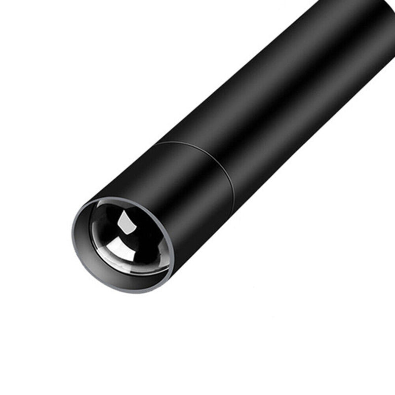 USB Rechargeable Zoom Torch Flashlight Strong Lighting Lamp for Camping Hikin