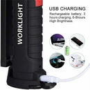 Collapsible Work Light Car Maintenance Light Inspection Lamp Rechargeable Lamp