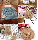 School Office Supply Package Label Diy Handmade Craft Gift Tags Wooden Sign