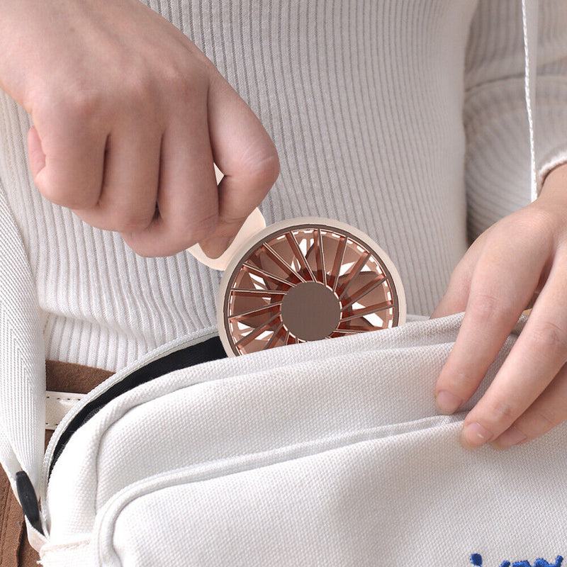 #A Portable Mini Handheld Fan USB Charging Summer Cooling Small Personal Fans