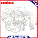 10m 8 Modes 100 LED Light Chain Warm White Light Strings Waterproof String L