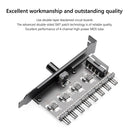 Universal Computer Regulator CPU Hub Splitter Cooler 3pin/4pin Variable Newly