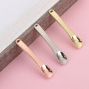 Cosmetic Skincare Makeup Beauty Scoop Cosmetic Metal Mini Spoon Reusable Scoop