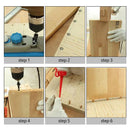4pcs Log Furniture Positioning Dowel Wood Centre Point Marker Locator Pin