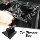 Foldable Car Seat Back Trash Can Rubbish Bin Auto Storage Rack Garbage Bag