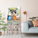 DIY Digital Picture Old Girlfriends Oil Painting By Numbers Acrylic Handicraft