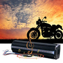 Bluetooth Motorcycle Stereo LED Speaker Audio System FM Radi. USB AUX A5L9