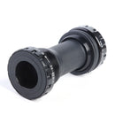 Press Fit Bottom Brackets Bicycle MTB Road Bike Aluminum Axis Parts (Black)