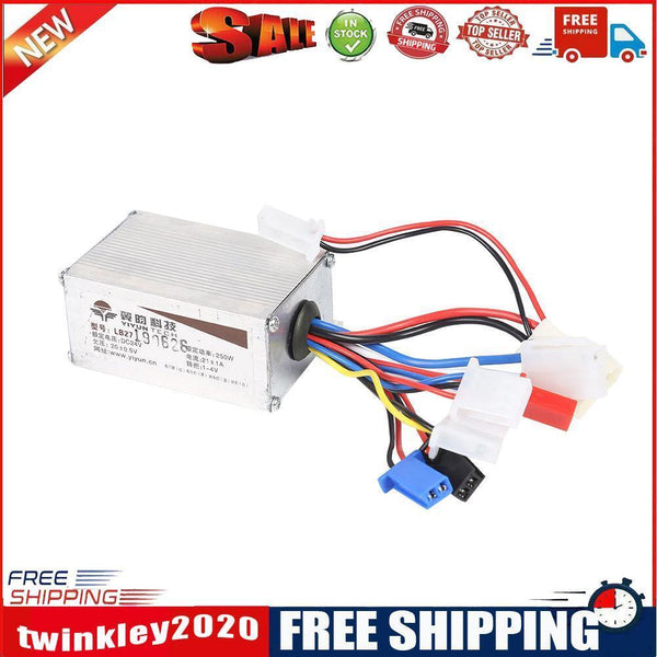 Brushed Motor Speed Controller Box for Electric Vehicle Tricycle (24V 250W)