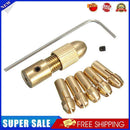 0.5-3.0mm Mini Drill Collet Set Micro Twist Chuck Adapter w/Hex Wrench