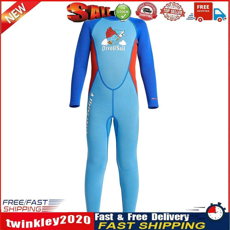 DIVE SAIL Neoprene Wetsuit Kids Long Sleeve Diving Swimwear (M151514K XL) Newly