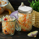 5pcs Wide Mouth Mason Jar Lids Silicone Seal Cover Pickles Cap(White)