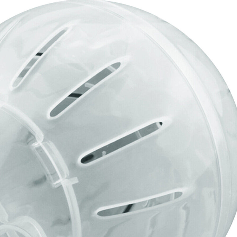 Pet Mini Jogging Ball Hamster Exercise Plastic Clear Trot Ball Toys (White)