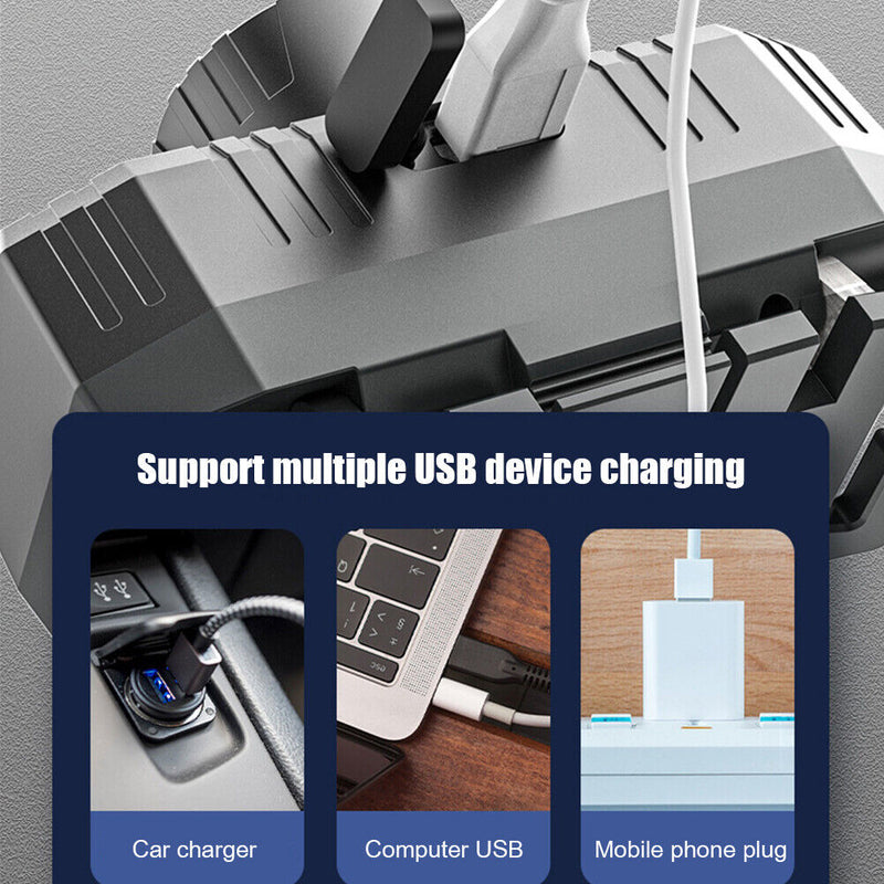 XPE+COB LED Headlights USB Rechargeable Super Bright Waterproof Pocket Lam