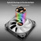 COOLMOON ARGB Cooling Fan Temperature Control 5V Computer Cooler RGB Case Fan