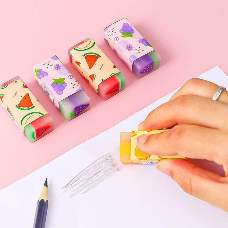 Cute Pencil Eraser School Supply Stationery Child Day Gift 7Y9I Rubber J8Z6