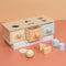 Wooden Matching Blocks Science Educational Toys Early Learning Math for Children